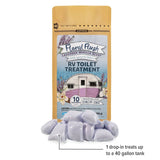 Waste holding tank treatment with floral flush (MPN: 41490)