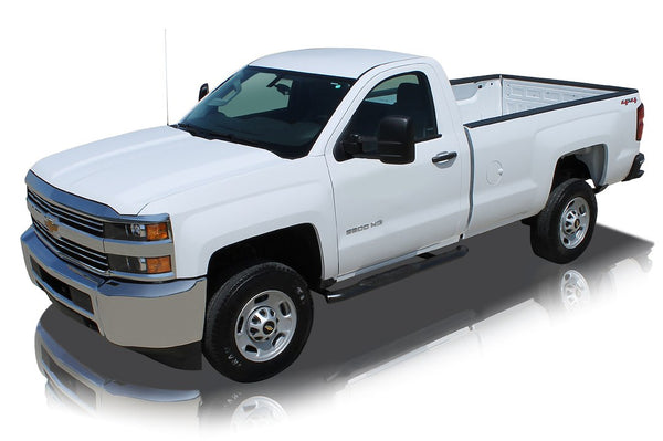 Raptor Series Curved 4 Inch Oval Step Bar (MPN: 1503-0651B)