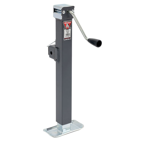 Manual Square Sidewind Swivel Trailer Tongue Jack (MPN: 195362)
