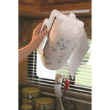Paper towel holder for convenient dispensing (MPN: 57111)