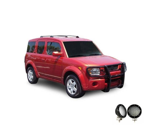 Black Horse Grille Guard Kit (MPN: 17A155900MA-PLFB)