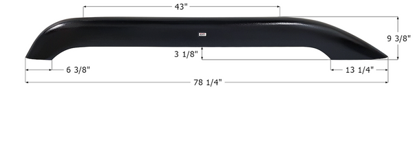 Icon Fender Skirt for Tandem Axle RVs (MPN: 14976)