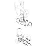 Taco Boat Sunshade Mount (MPN: T10-4000-9)