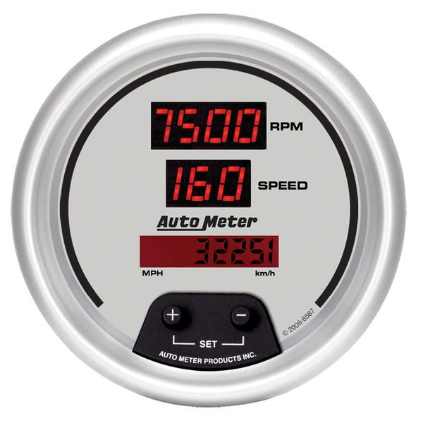 AutoMeter Ultra-Lite Electric Speedometer (MPN: 6587)