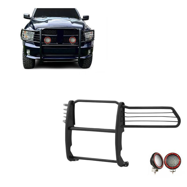 Black Horse Grille Guard Kit (MPN: 17DG109MA-PLFR)