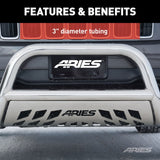 Aries 3 Inch Bull Bar (MPN: 35-2000)