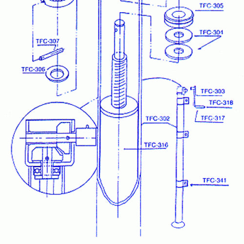 Rieco-Titan Camper Jack Set Screw (MPN: 443164)