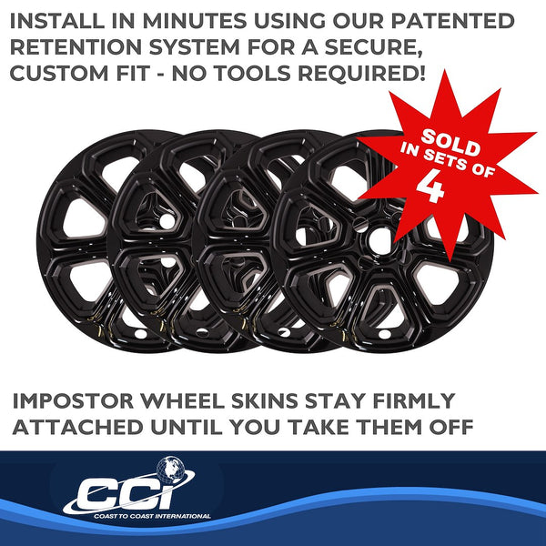 Coast To Coast Impostor Wheel Skin (MPN: IWCIMP456BLK)