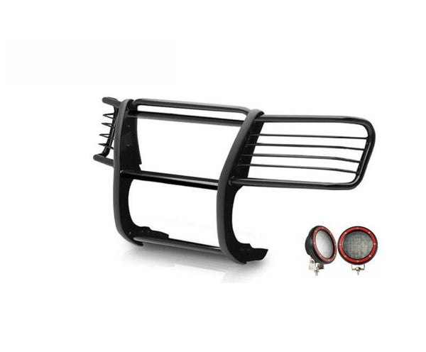 Black Horse Grille Guard Kit (MPN: 17GT23MA-PLFR)