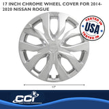 Coast To Coast 17 Inch Wheel Cover Set (MPN: IWC51917C)