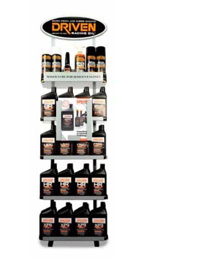 Driven Racing Oil Point Of Purchase Display (MPN: 80001)