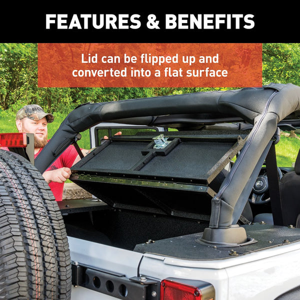Aries Jeep Security Cargo Lid (MPN: ALC25000-00)