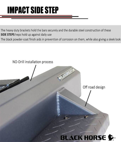 Black Horse Off Road Nerf Bar (MPN: IM-JEGL)