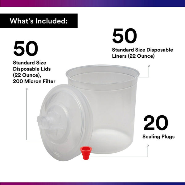 3M PPS Standard Lid and Liner Kit (MPN: 16000)