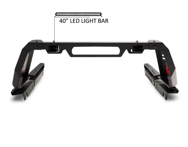 Black Horse Off Road Vigor Truck Bed Bar (MPN: VIRB02B-KIT)