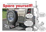 Roadmaster Spare Tire Carrier (MPN: 195250-S)
