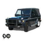 Black Horse Grille Guard Kit (MPN: PGBZA008A-PLFB)