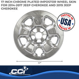 Coast To Coast Impostor Wheel Skin 17 Inch (MPN: IWCIMP91X)