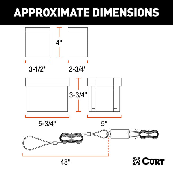 Curt Trailer Breakaway System Kit (MPN: 52042)