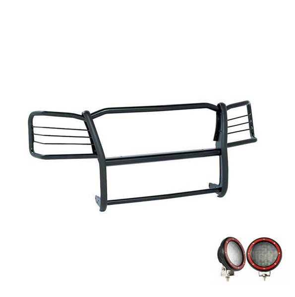 Black Horse Grille Guard Kit (MPN: 17GS12MA-PLFR)