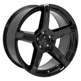 OE Wheels DG22 Gloss Black Aluminum Wheel (MPN: DG22-22095-5500-29B)