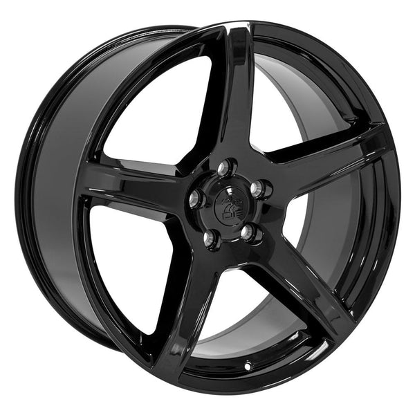 OE Wheels DG22 Gloss Black Aluminum Wheel (MPN: DG22-22095-5500-29B)