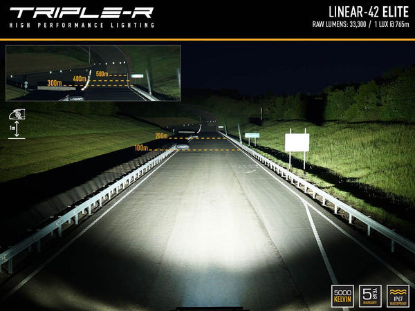 Triple-R Light Linear-42 Elite LED Light Bar (MPN: LNR-EL-42)