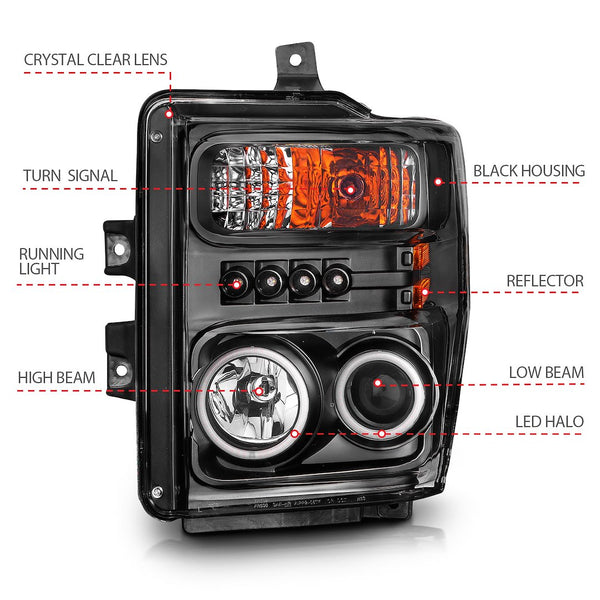 AnzoUSA Projector Headlight Assembly (MPN: 111168)