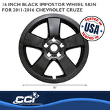 Coast To Coast Impostor Wheel Skin 16 Inch (MPN: IWCIMP375BLK)