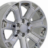 OE Wheels CV93B Aluminum Wheel (MPN: CV93B-22090-6550-24C-IC)
