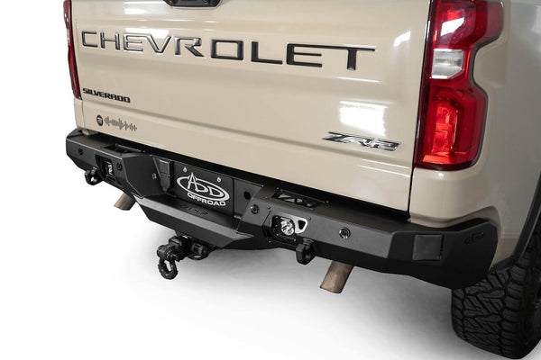 Stealth Fighter Rear Bumper for 2022+ GMC/Chevy 1500 (MPN: R120081090103)