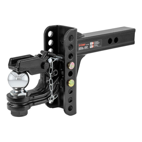 Pintle Hook with 2 Inch Receiver Mount (MPN: 45907)