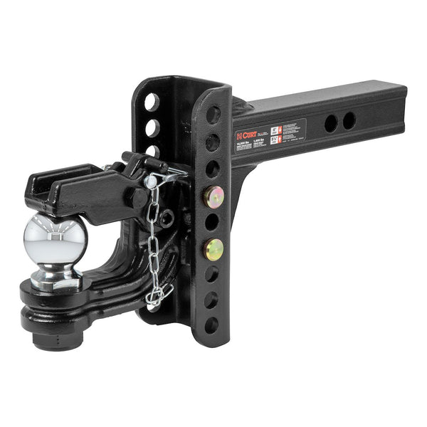 Pintle Hook with 2 Inch Receiver Mount (MPN: 45907)
