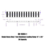 Gen-Y Hitch Heavy Duty Aluminum Loading Ramp (MPN: GH-16084-1)