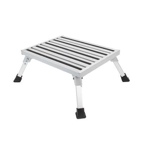 Aluminum Step Stool with Foldable Legs (MPN: 43677)