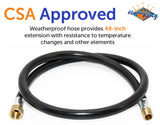 Flame King Propane Hose Assembly (MPN: MB100383-48)