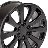OE Wheels CV95 22 Inch Aluminum Wheel (MPN: CV95-22090-6550-28B)