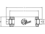 Advanced FLOW Engineering Stainless Steel Muffler (MPN: 49-91002)