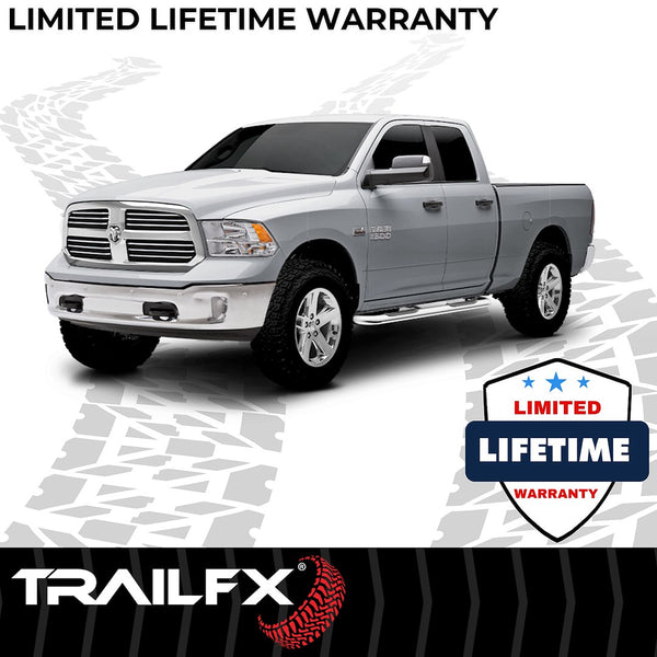 TrailFX Nerf Bar Round Tube Side Steps (MPN: A0029S)