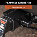 CURT Trailer Hitch Lock with Dust Cap (MPN: 23518)
