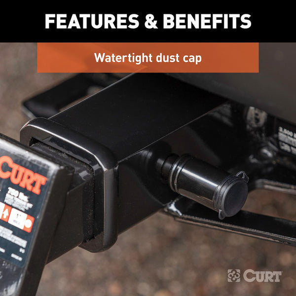 CURT Trailer Hitch Lock with Dust Cap (MPN: 23518)