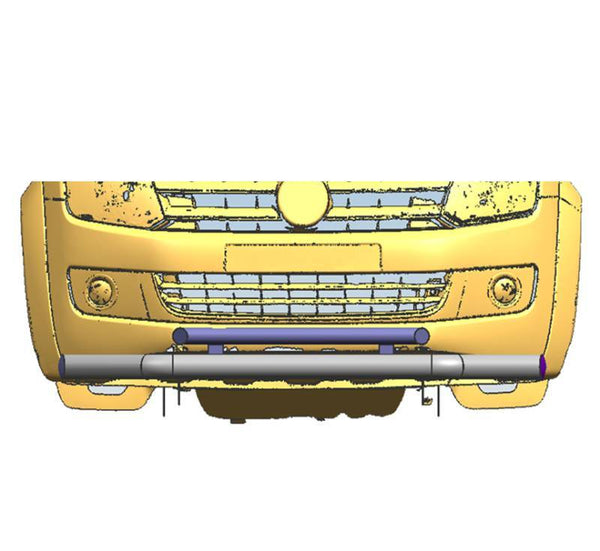 Black Horse Off Road Bumper Guard (MPN: FD-NI01S)