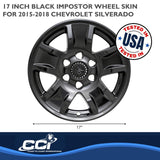 Coast To Coast Impostor Wheel Skin 17 Inch (MPN: IWCIMP390BLKN)