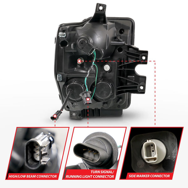 AnzoUSA Headlight Assembly (MPN: 111586)