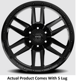 Torque Wheels 18 Inch Satin Black Wheel (MPN: TW411C-18907304-12)