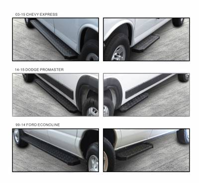 Black Horse Off Road Running Board (MPN: SR-FOR213296)