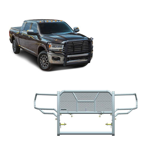 Black Horse Off Road Grille Guard (MPN: RU-DORA20-B)