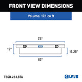 UWS Crossover Deep Extra Wide Tool Box (MPN: TBSD-72-LBTA)