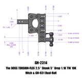 Gen-Y Hitch Torsion-Flex Drop Hitch (MPN: GH-2314)