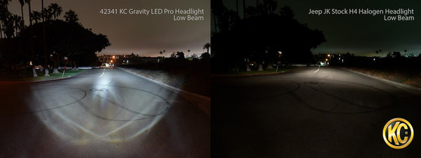 KC Hilites Gravity Pro Headlight Assembly (MPN: 4234)